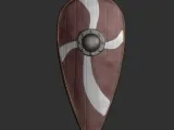 Bouclier Normand Médiéval - Medieval Norman shield -1