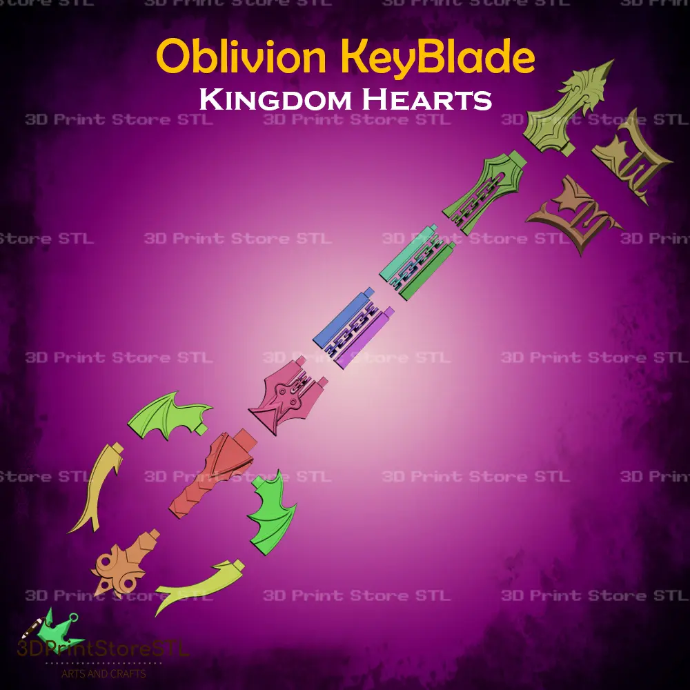 Oblivion KeyBlade From Kingdom Hearts - Cosplay