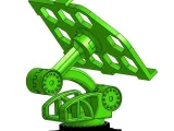 Adjustable robot phone holder-0