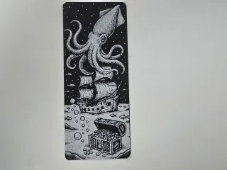 Kraken Deep Sea Treasure Bookmark