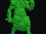 troll warrior with stand-0