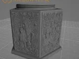 Bas Relief Stash Jar – Cannabis Culture - MellowVerse-4