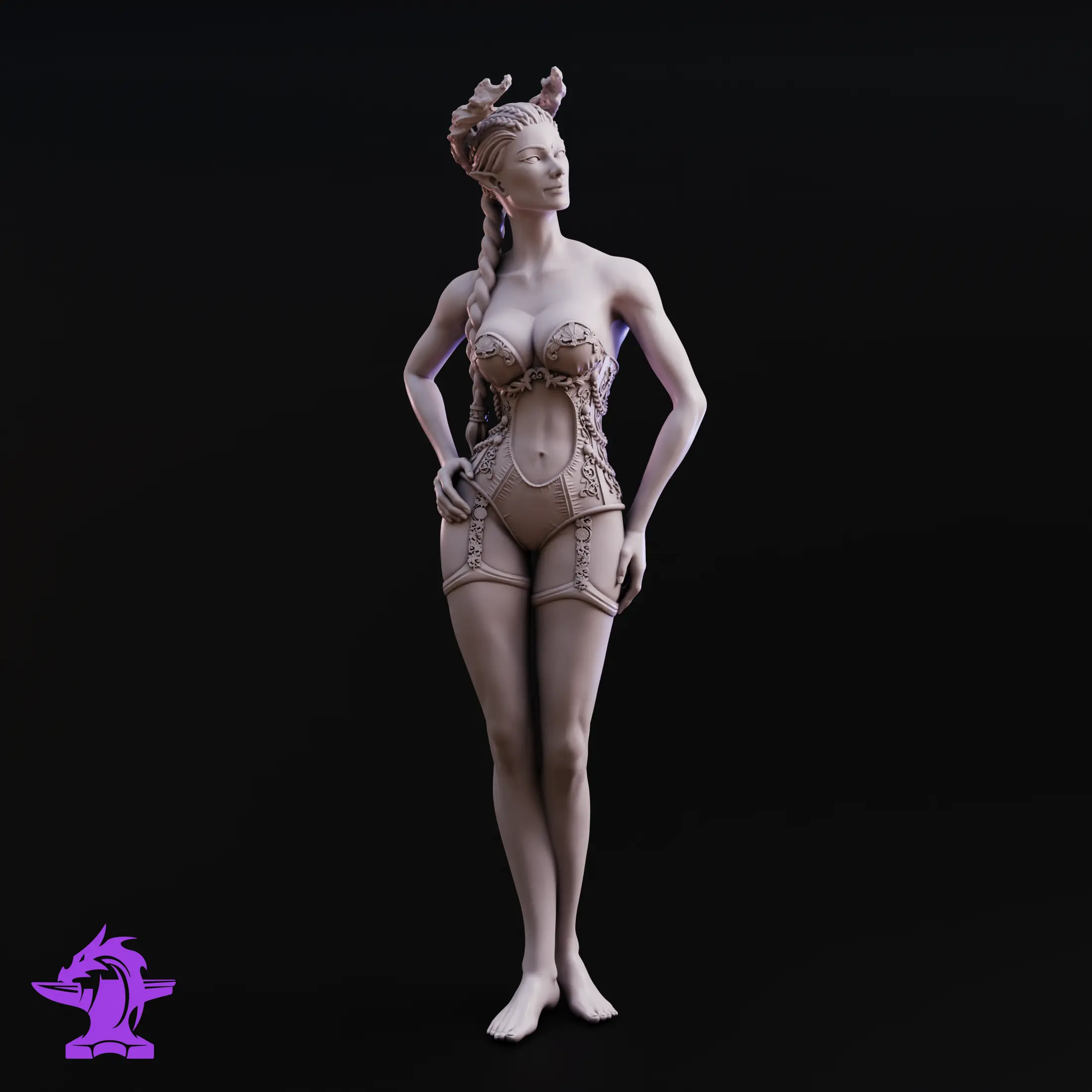 The Baroness | Sexy Elf Pin-up