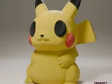 3D Printable Chibi Pikachu With Print in Place Pokeball-4