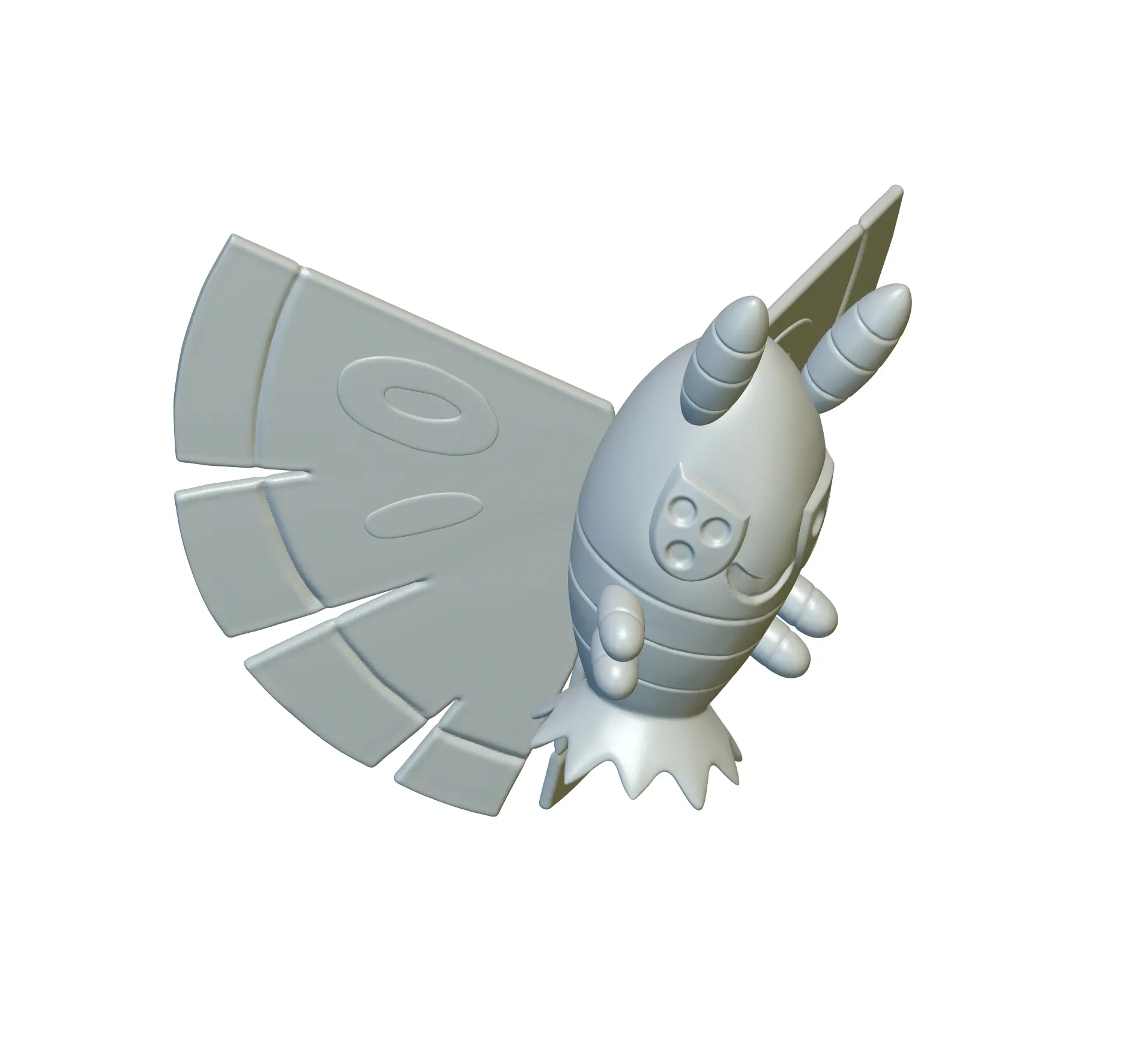 Pokemon Dustox #269 - Ready for 3D Printing!