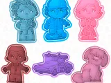 Back to the Future cookie cutter set of 6-0