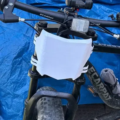 MotoCuz Plate for E-bikes and DH