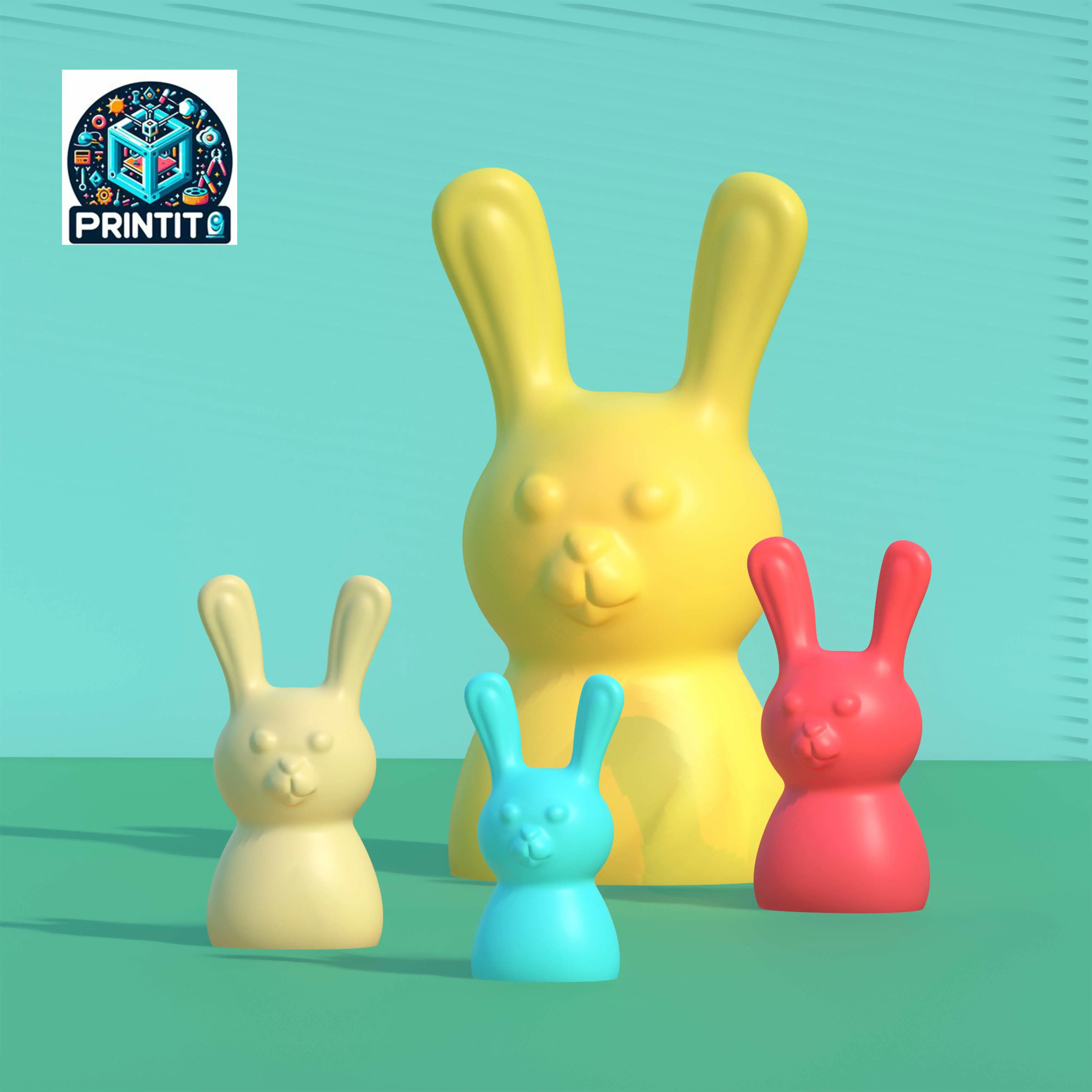 Conejo de Pascua sencillo