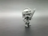 Undead Knight Chibi - Cute Bone Warrior Toy-3