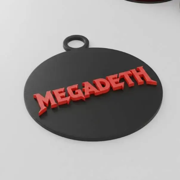 Megadeath keychain by Aza