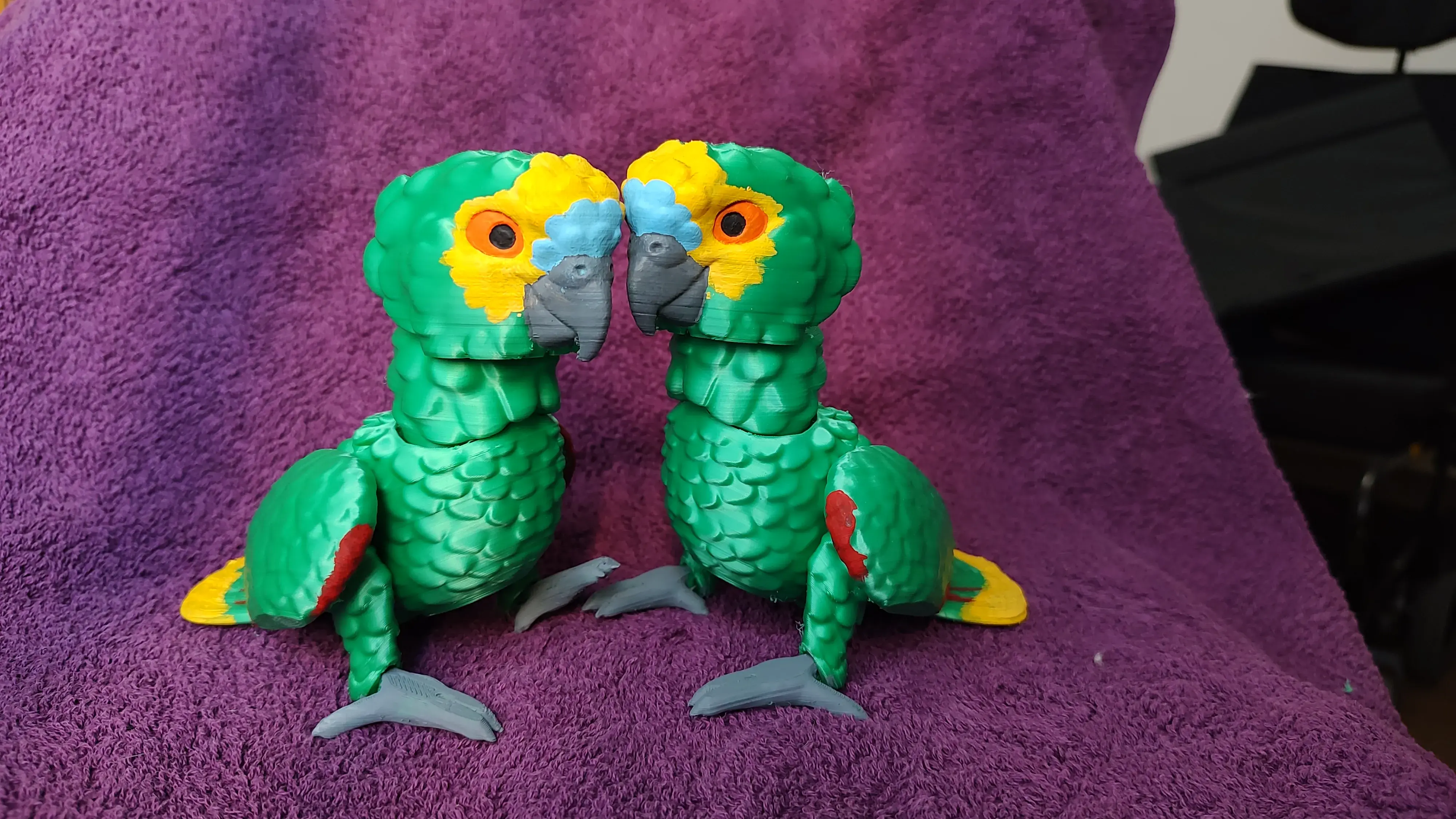 Amazon Parrot Articulated Figure
