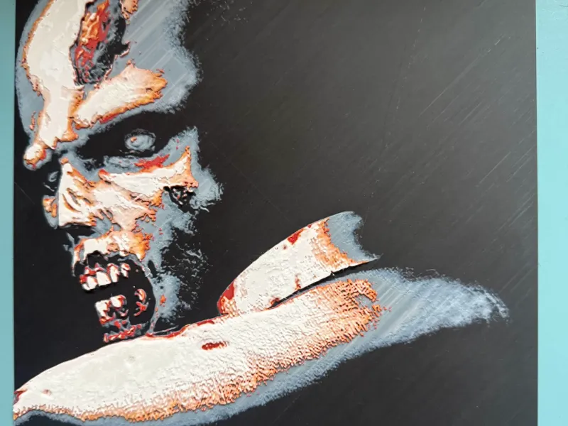 Resident Evil original Zombie Hueforge 8 colour 0.2mm Nozzle