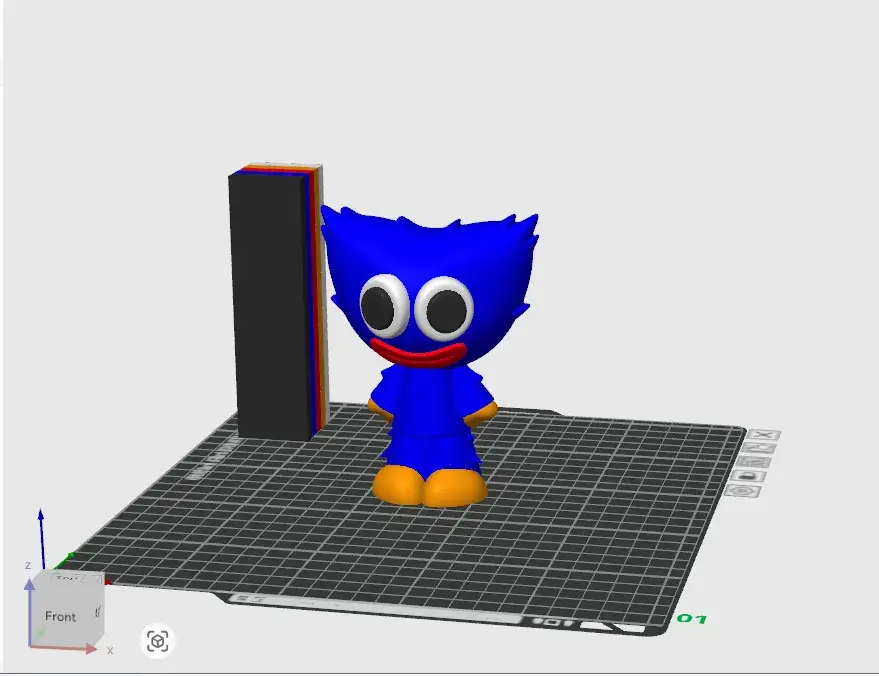 Huggy waggy Poppy Playtime 5 STL 3D Model 3mf Fanart