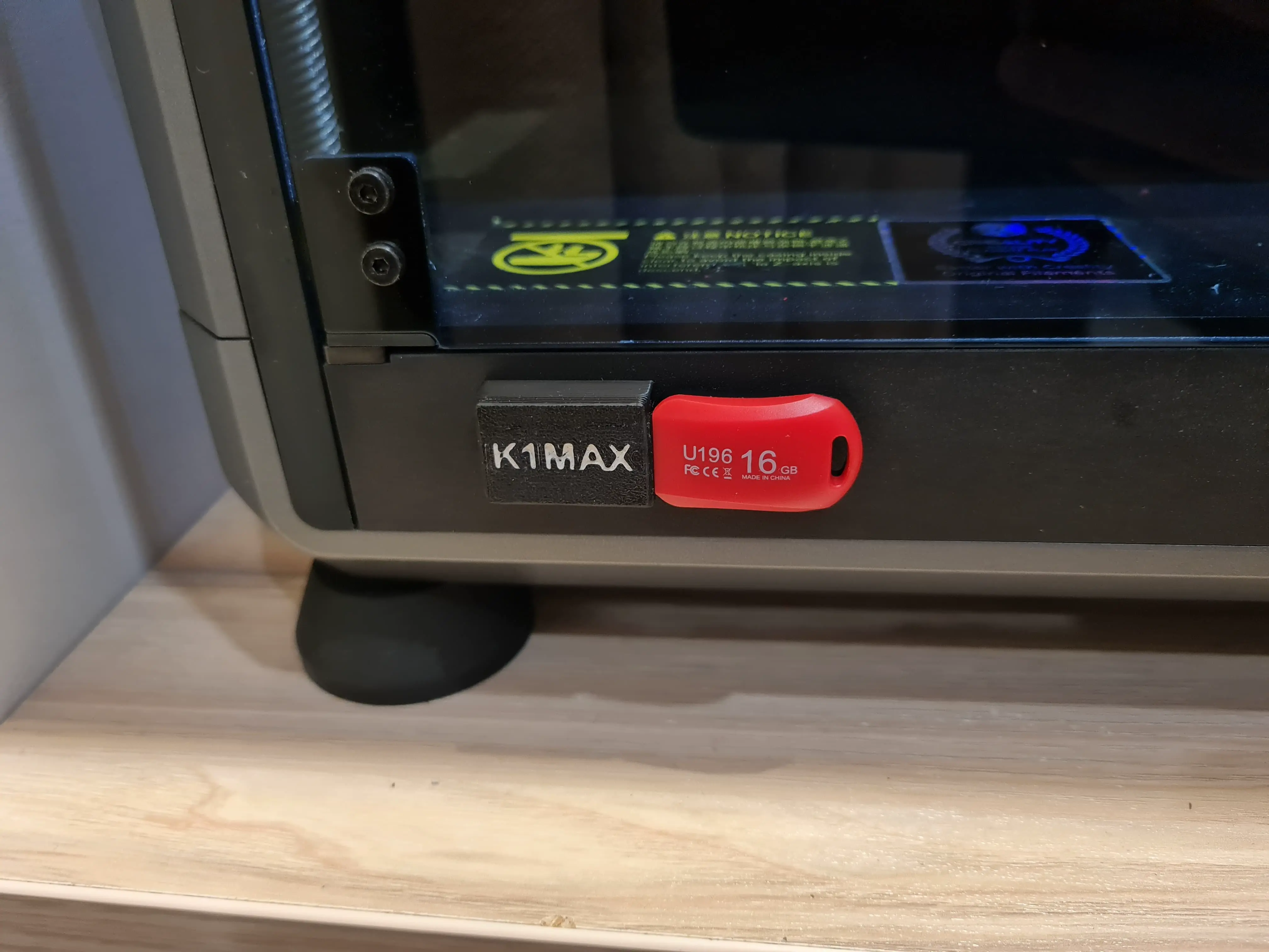 K1MAX USB Cover with USB holder
