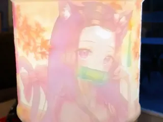 Lithophane light_浮雕燈_鬼滅之刃