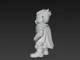 Cute Monkey Warrior-5