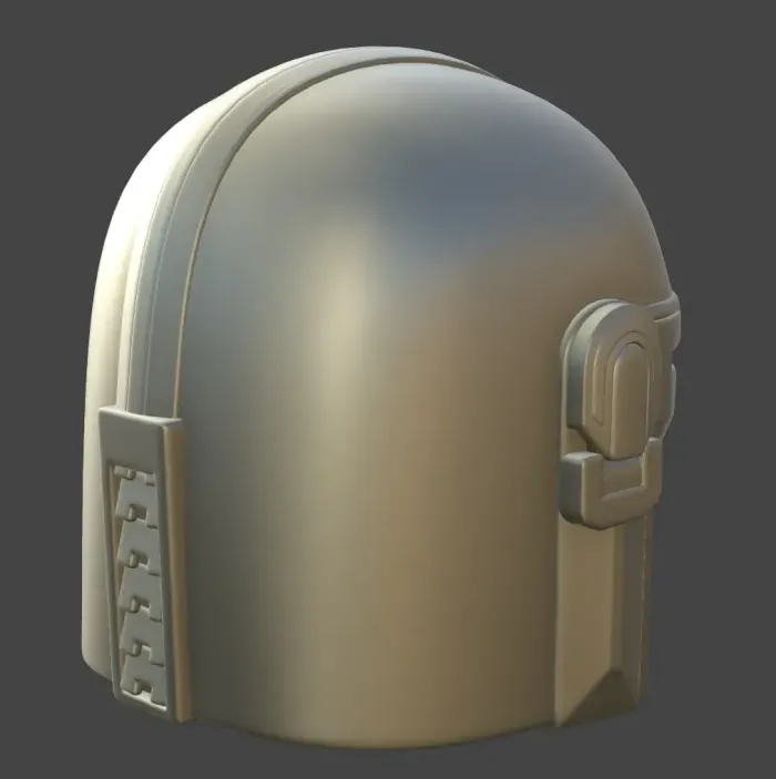 Mandalorian Helmet - Cosplay - PLA - 3D printed product - фото 4