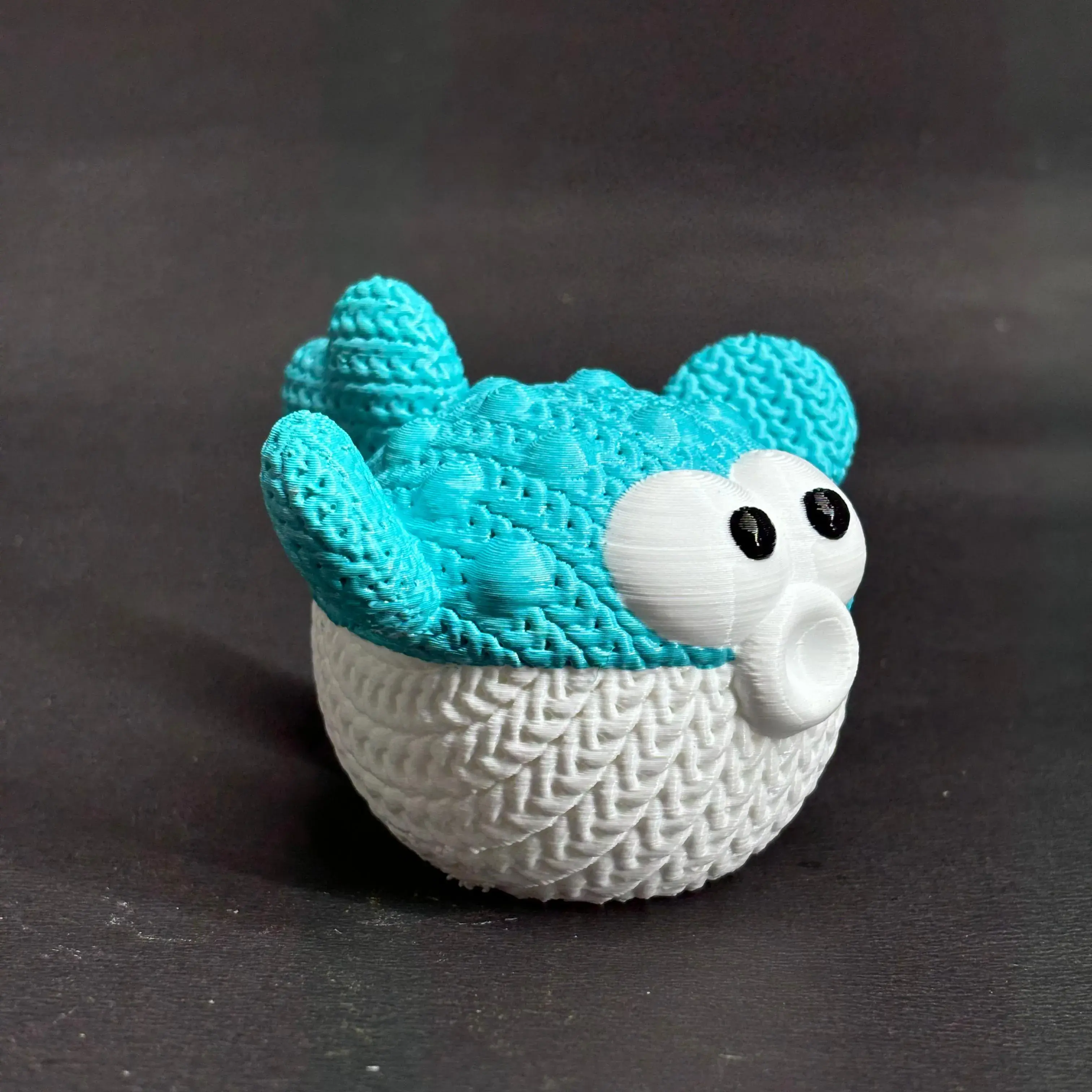 Knitted Puffer Fish