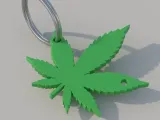 Leaf Type key chain-1