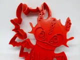 Funny Dragon mold for cookie-0