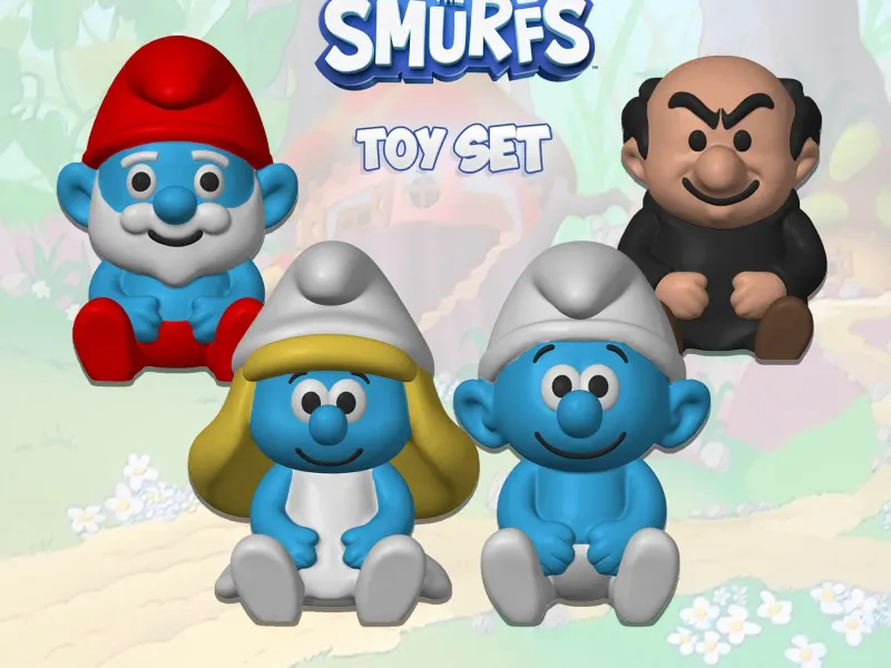 🎁 Special Offer: The Smurfs - Set Toys