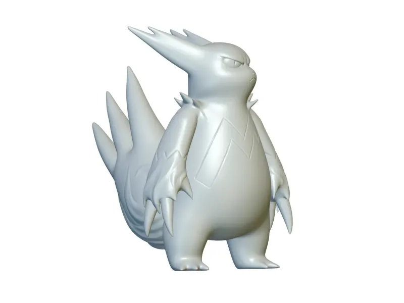 Pokemon Zangoose #335 - Ready for 3D Printing!