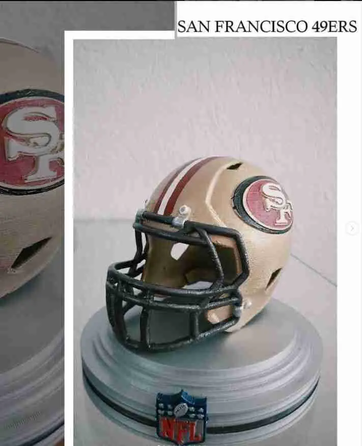 San Francisco 49ers Helmet