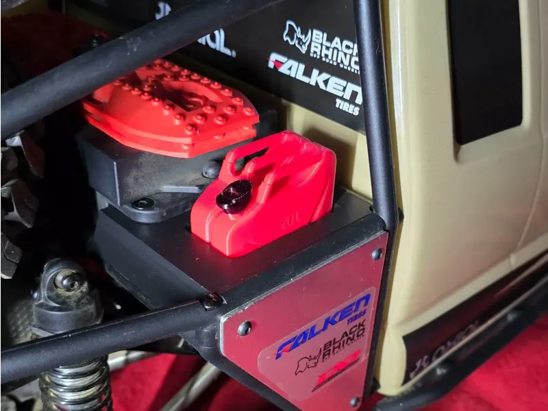 20L Jerry Can Mount For Axial SCX6 Honcho