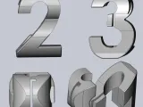 1-2-3 3-Way Perspective Text Geometry Gimmick-1