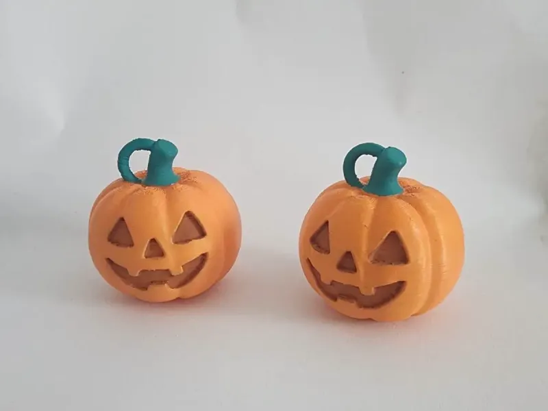 Pumpkin Keychain – Cute Halloween Design