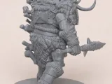 Frost Troll Bone Shield for DnD - Magic Series-1