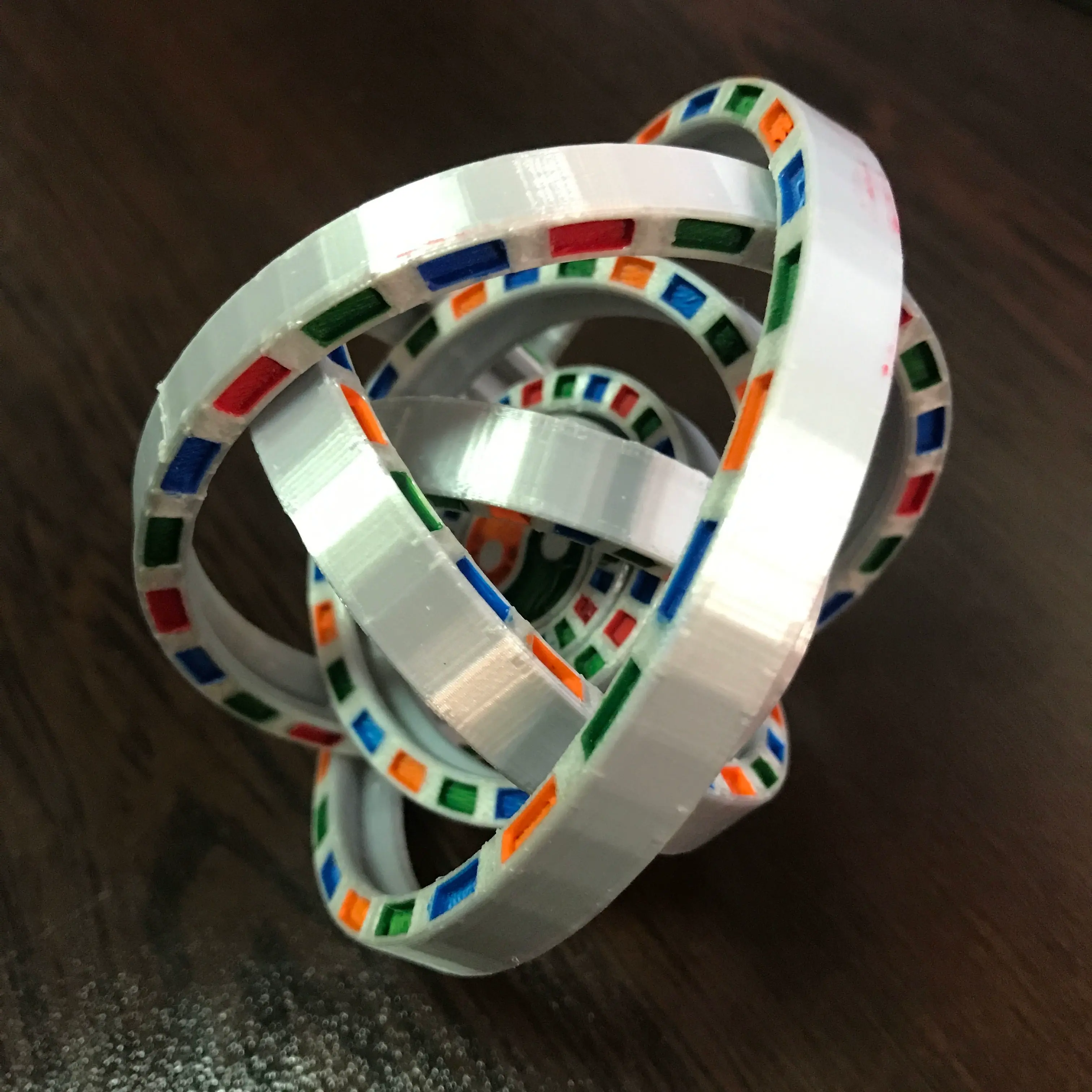 Fidget Gyro 360 grados de libertad ( imprimir en el lugar )