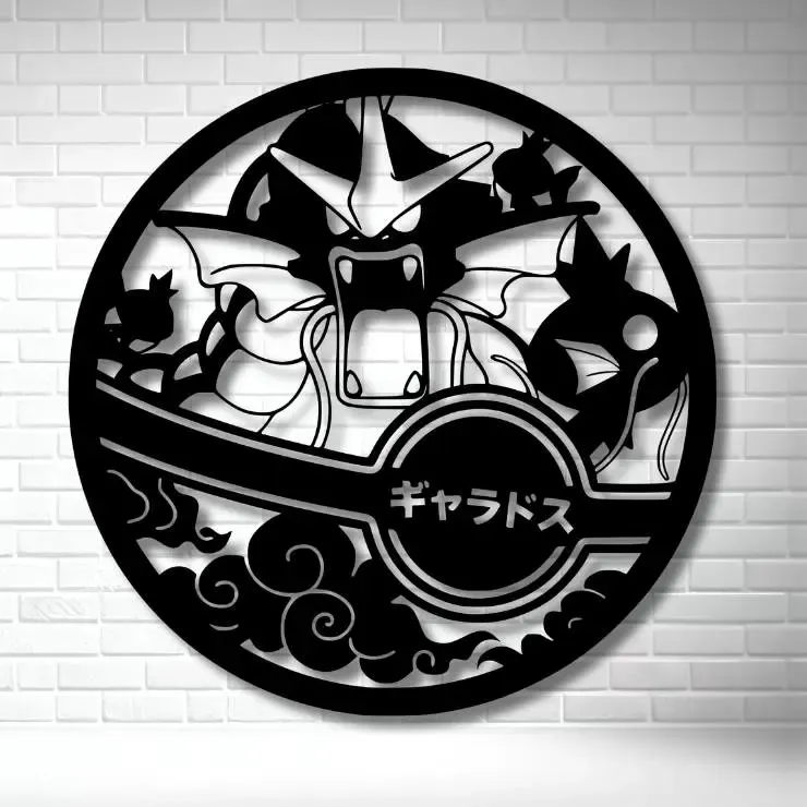 🐉🐟 GYARADOS & MAGIKARP WALL ART