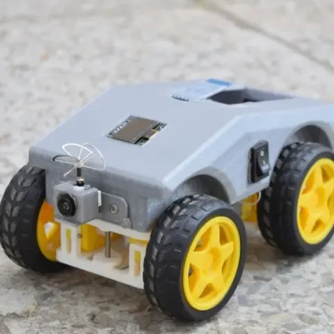 Cybertrack STM32: Coche Robótico Bluetooth con Cámara | RC F