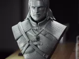 Geralt Bust from The Witcher - Busto de Geralt de Witcher-0