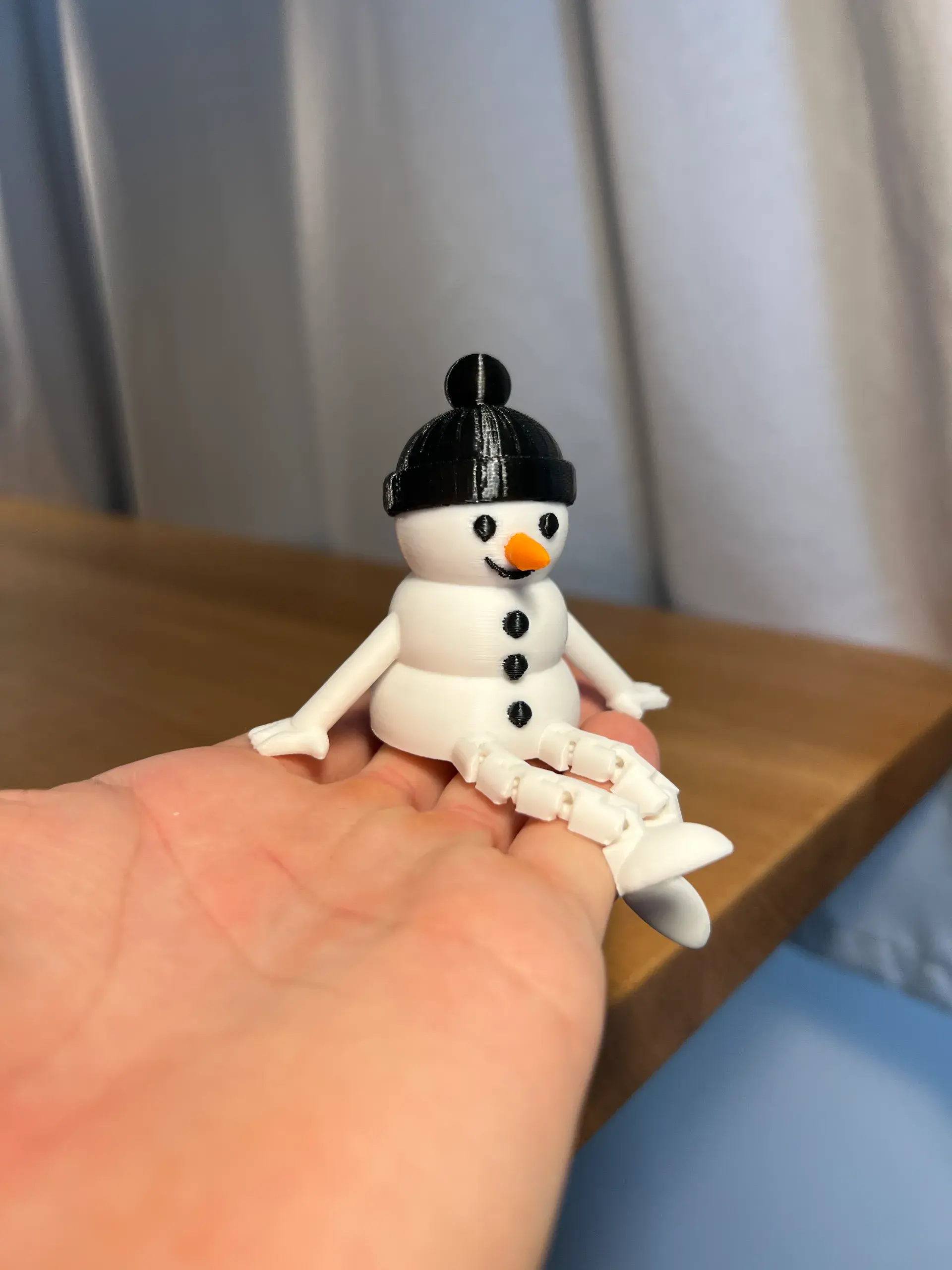 Archivos de impresora 3D | Archivo 3MF | Articulated Snowman Buddy ...