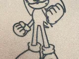 Wall art Sonic-1
