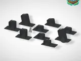 BMW E36 DOOR PANEL CLIPS – SET OF 10 + EXTRA DOOR STOP CLIP-1