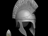 Odysseus Helmet from The Odyssey 3d digital download-3
