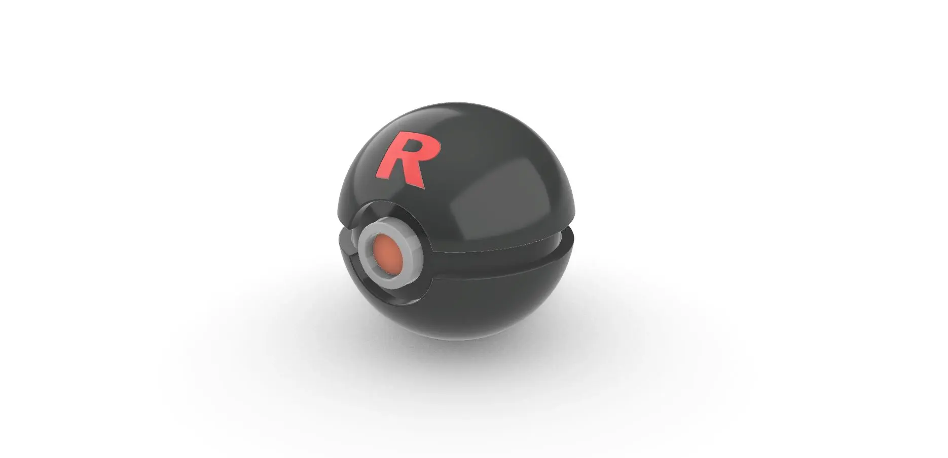 Pokeball Team Rocket Ball