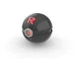 Pokeball Team Rocket Ball-5