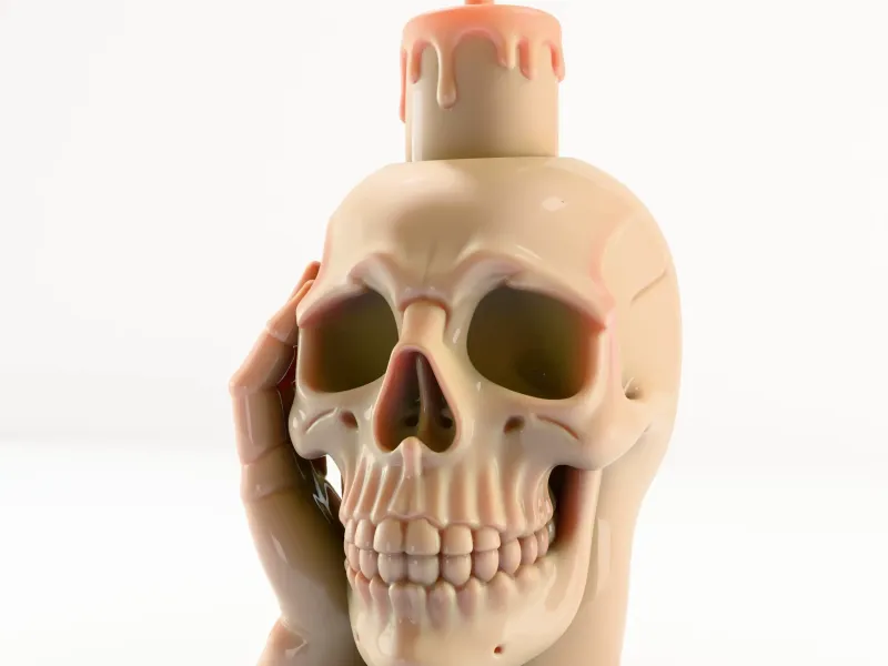 Skull Head Decor