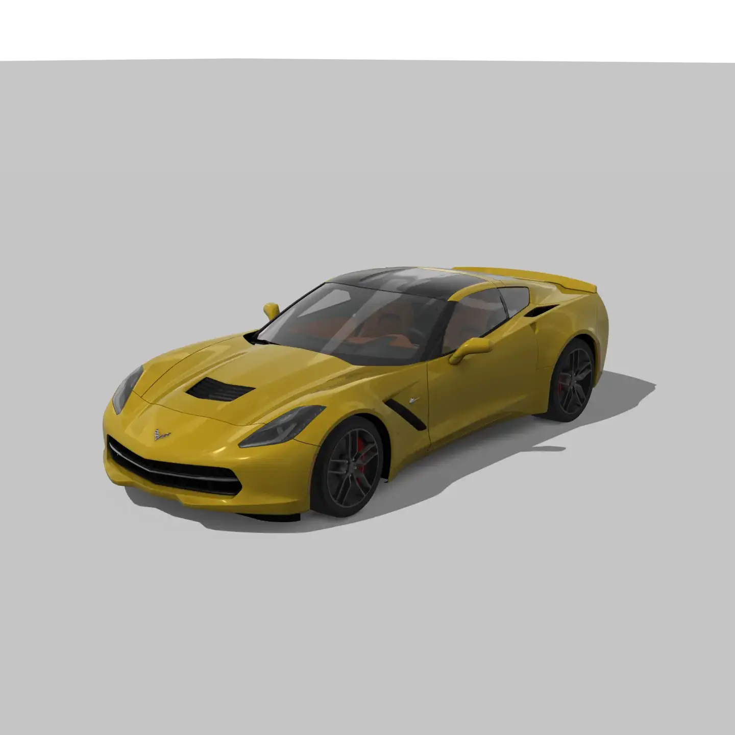 CHEVROLET CORVETTE C7 STINGRAY - 3D MODEL
