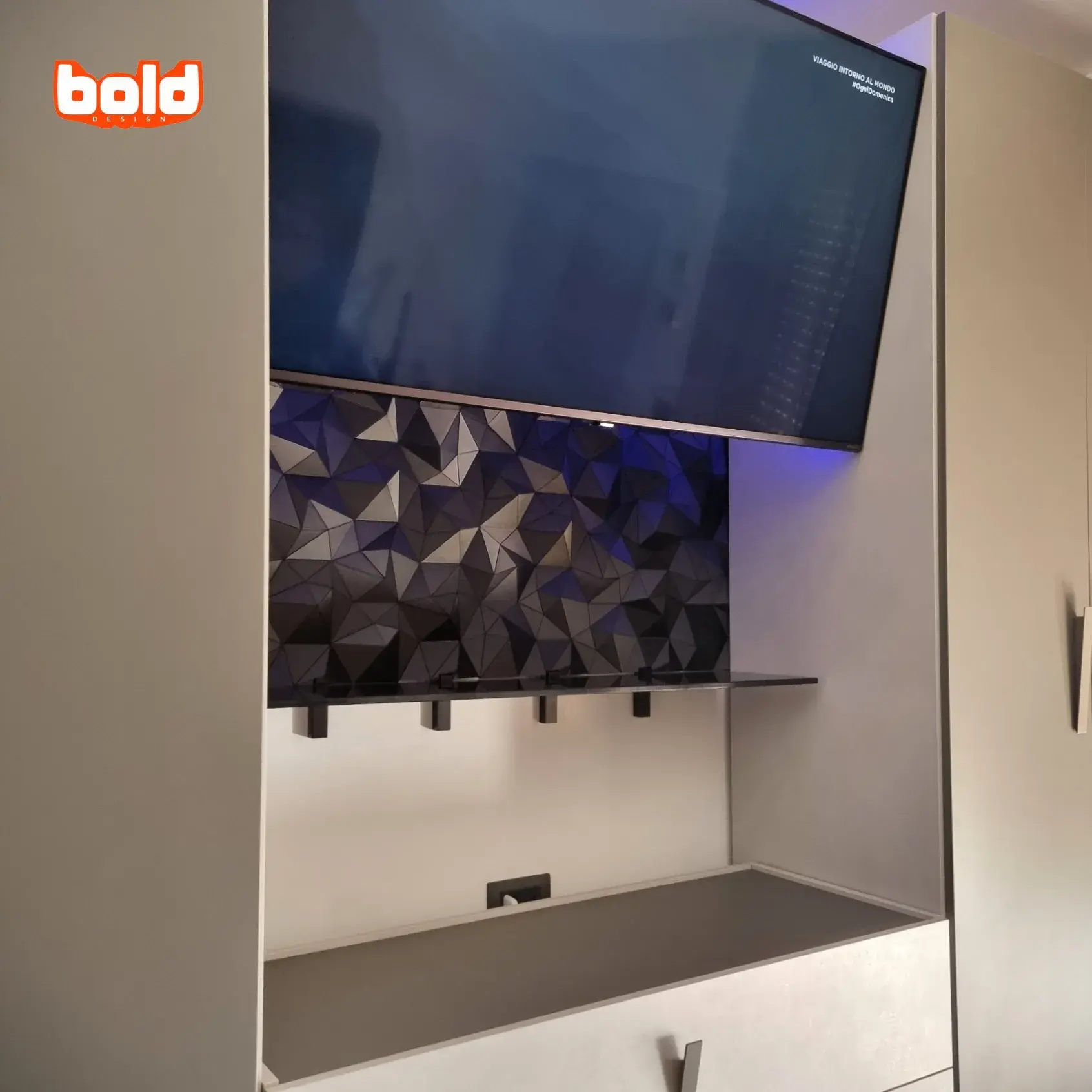 3D WALL - LOW POLY WALL COVERING