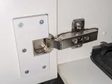 Reinforced replacement for a broken kitchen hinge-1