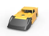 Dirt Modified Super stock car Scale 1:25-1