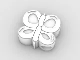 Straw Topper butterfly balloon-2
