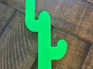 cactus bookmark