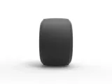 Rear wheel of Vintage Funny Car Scale 1:25-4