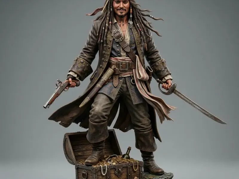 jack sparrow | 3D Models | Creality Cloud